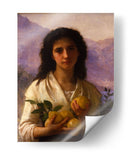Chica con limones - William-Adolphe Bouguereau | Cuadro decorativo de Canvas Lab
