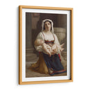 Campesino italiano arrodillado con niño - William-Adolphe Bouguereau | Cuadro decorativo de Canvas Lab