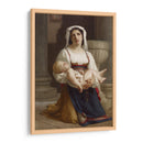 Campesino italiano arrodillado con niño - William-Adolphe Bouguereau | Cuadro decorativo de Canvas Lab