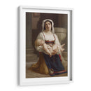 Campesino italiano arrodillado con niño - William-Adolphe Bouguereau | Cuadro decorativo de Canvas Lab