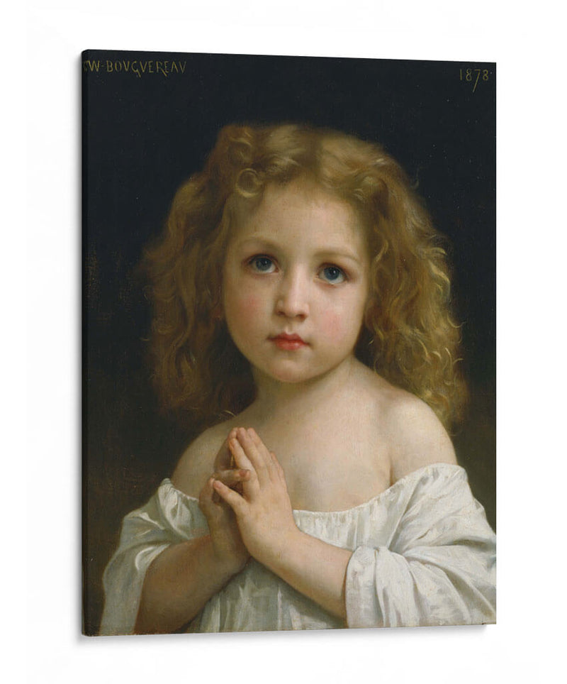 Niña pequeña - William-Adolphe Bouguereau | Cuadro decorativo de Canvas Lab
