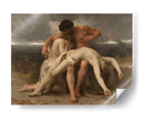 El primer duelo - William-Adolphe Bouguereau | Cuadro decorativo de Canvas Lab