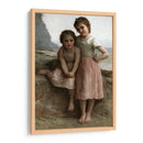 Dos hermanas en la orilla - William-Adolphe Bouguereau | Cuadro decorativo de Canvas Lab