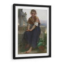 El cántaro roto - William-Adolphe Bouguereau | Cuadro decorativo de Canvas Lab