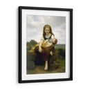 La hermana mayor - William-Adolphe Bouguereau | Cuadro decorativo de Canvas Lab