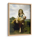 La hermana mayor - William-Adolphe Bouguereau | Cuadro decorativo de Canvas Lab