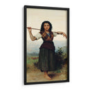 La pastora - William-Adolphe Bouguereau | Cuadro decorativo de Canvas Lab