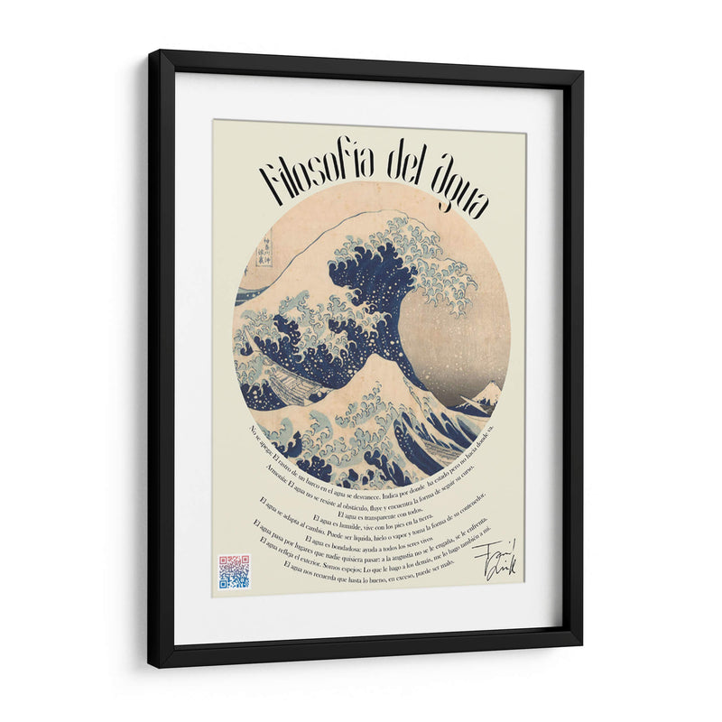 Filosofía del agua 30-40 - Farid Dieck | Cuadro decorativo de Canvas Lab