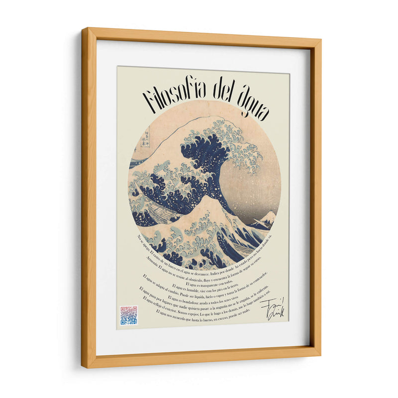 Filosofía del agua 30-40 - Farid Dieck | Cuadro decorativo de Canvas Lab