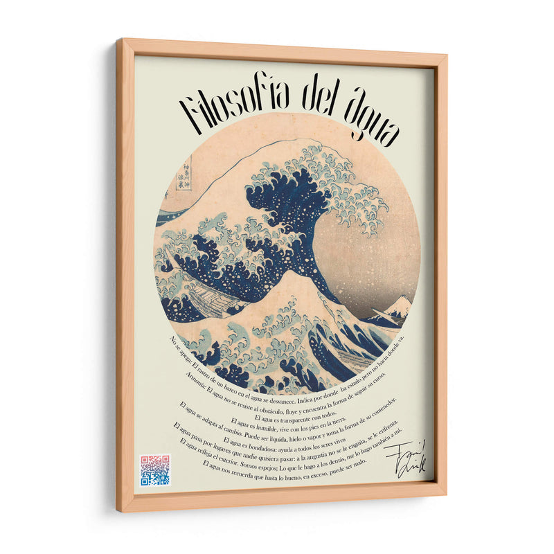 Filosofía del agua 30-40 - Farid Dieck | Cuadro decorativo de Canvas Lab