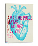 Amor 60-80 - Farid Dieck | Cuadro decorativo de Canvas Lab