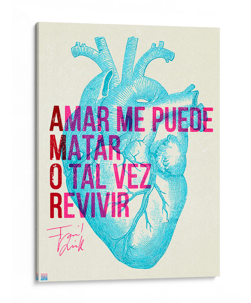 Amor 75-100 - Farid Dieck | Cuadro decorativo de Canvas Lab