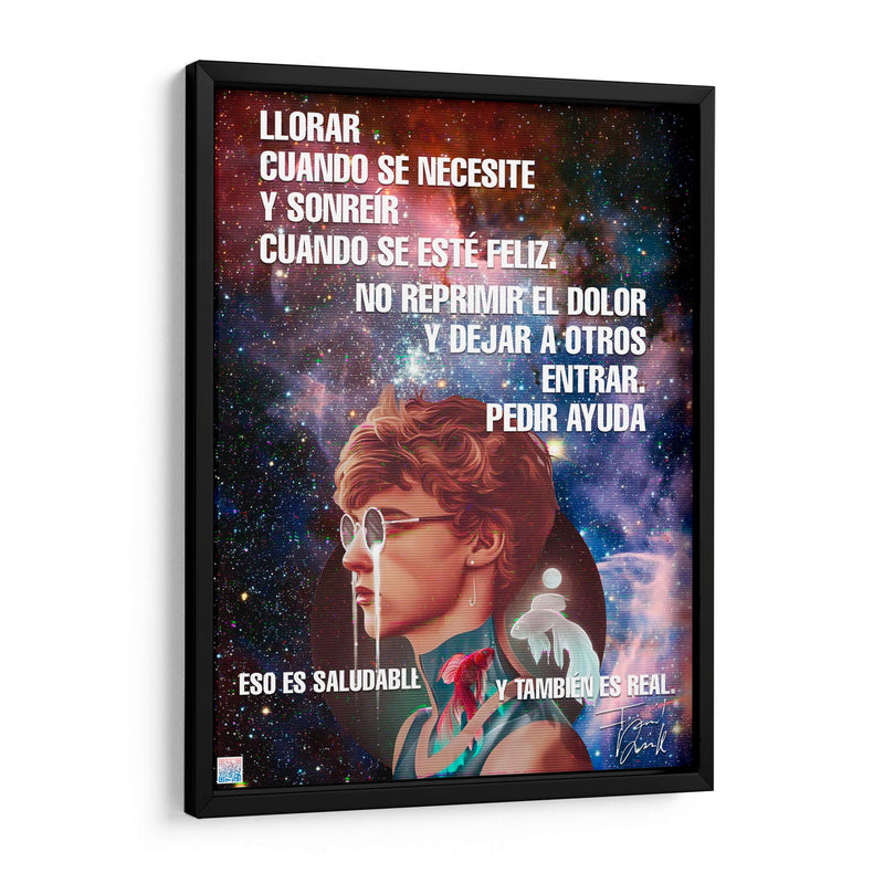 Es Real 60-80 - Farid Dieck | Cuadro decorativo de Canvas Lab