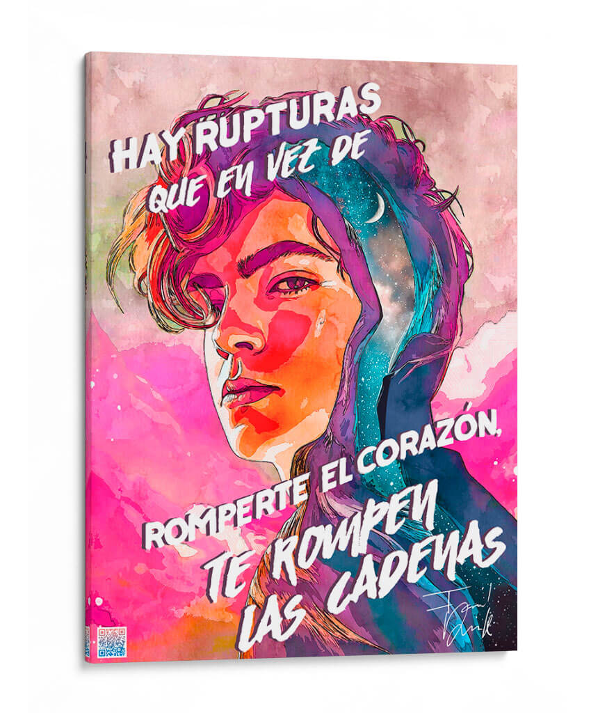 Ruptura 45-60 - Farid Dieck | Cuadro decorativo de Canvas Lab