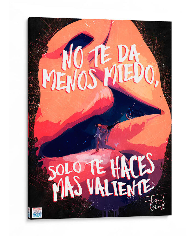 Valentía 45-60 - Farid Dieck | Cuadro decorativo de Canvas Lab