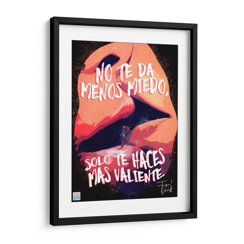 Valentía 45-60 - Farid Dieck | Cuadro decorativo de Canvas Lab