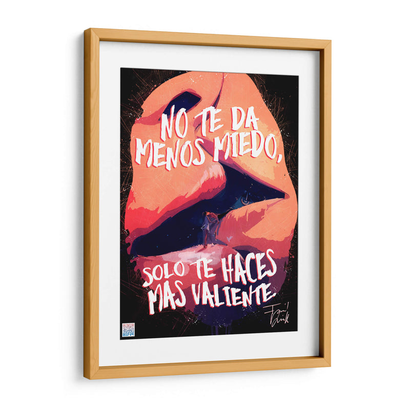 Valentía 45-60 - Farid Dieck | Cuadro decorativo de Canvas Lab