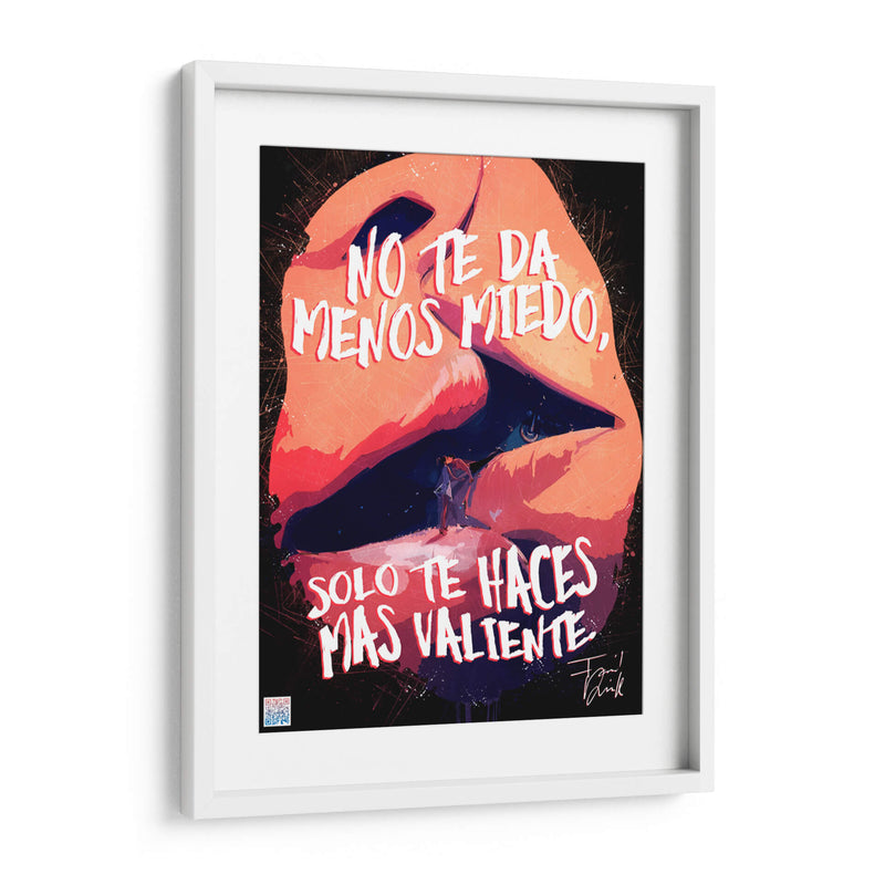 Valentía 45-60 - Farid Dieck | Cuadro decorativo de Canvas Lab