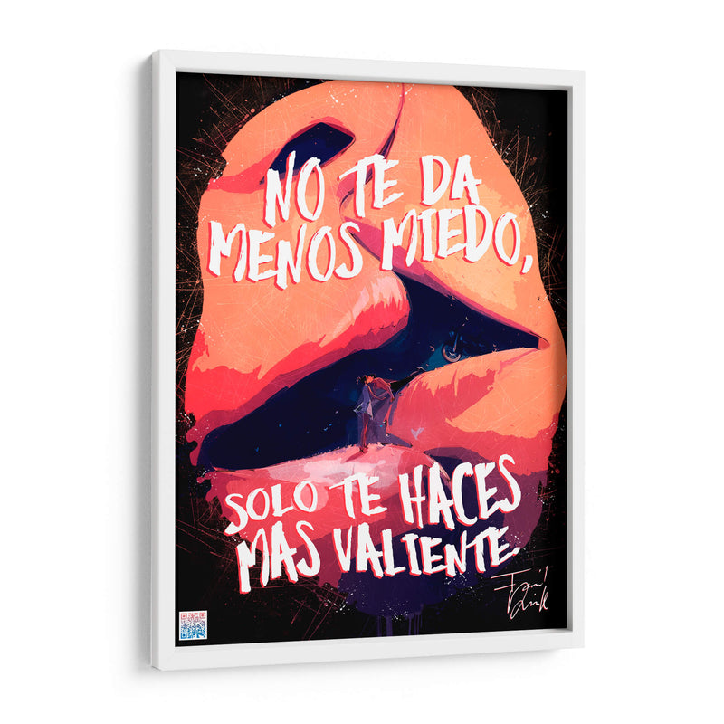 Valentía 45-60 - Farid Dieck | Cuadro decorativo de Canvas Lab
