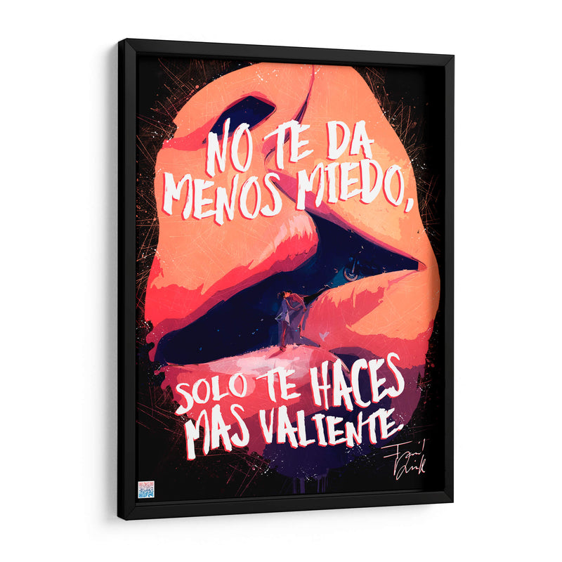 Valentía 60-80 - Farid Dieck | Cuadro decorativo de Canvas Lab