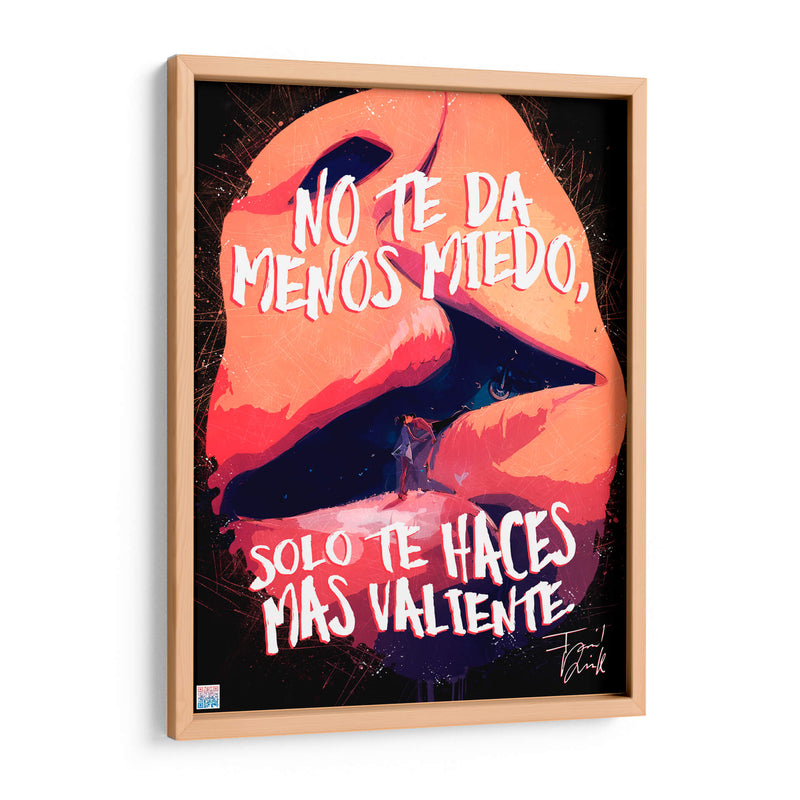 Valentía 60-80 - Farid Dieck | Cuadro decorativo de Canvas Lab
