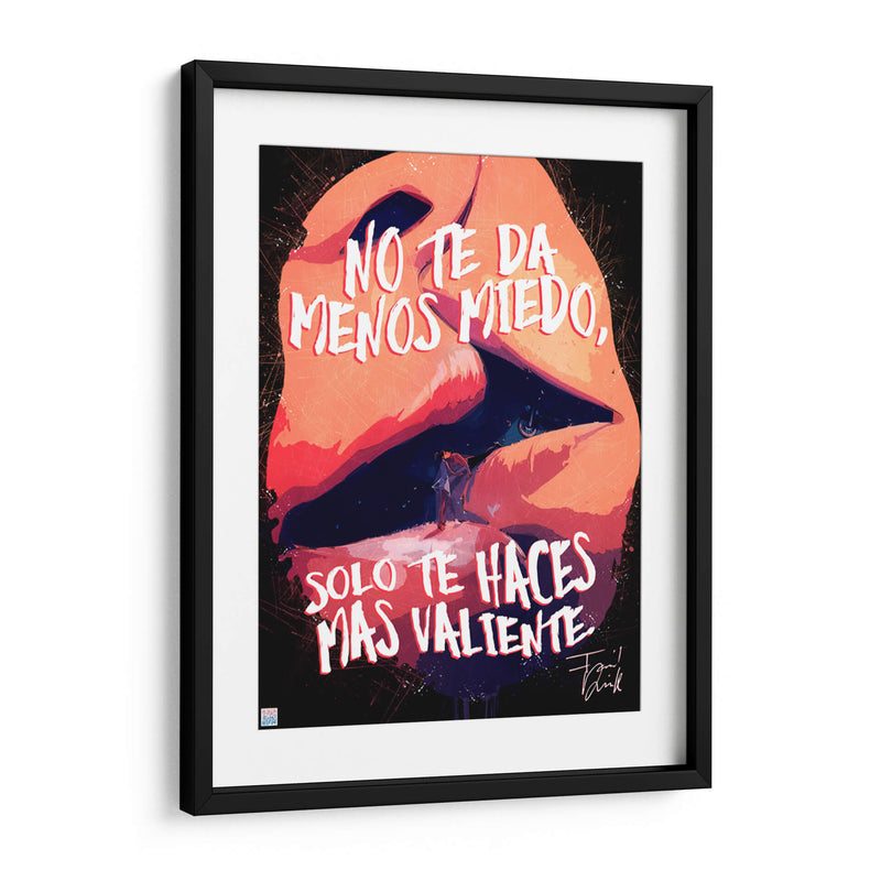 Valentía 75-100 - Farid Dieck | Cuadro decorativo de Canvas Lab