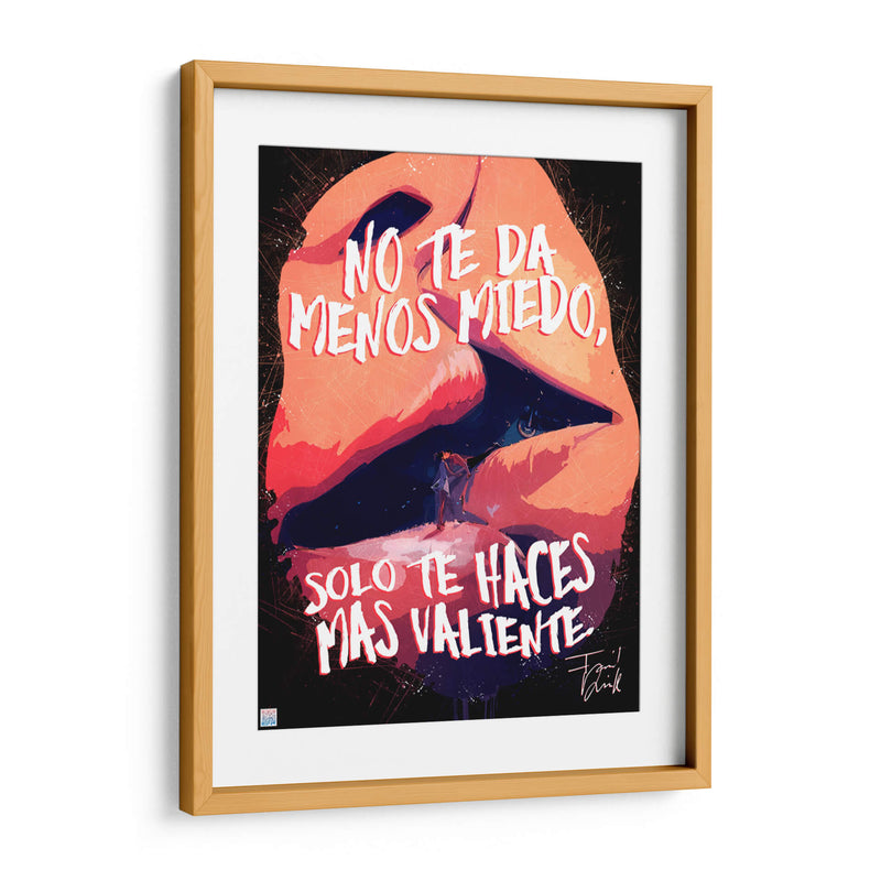 Valentía 75-100 - Farid Dieck | Cuadro decorativo de Canvas Lab