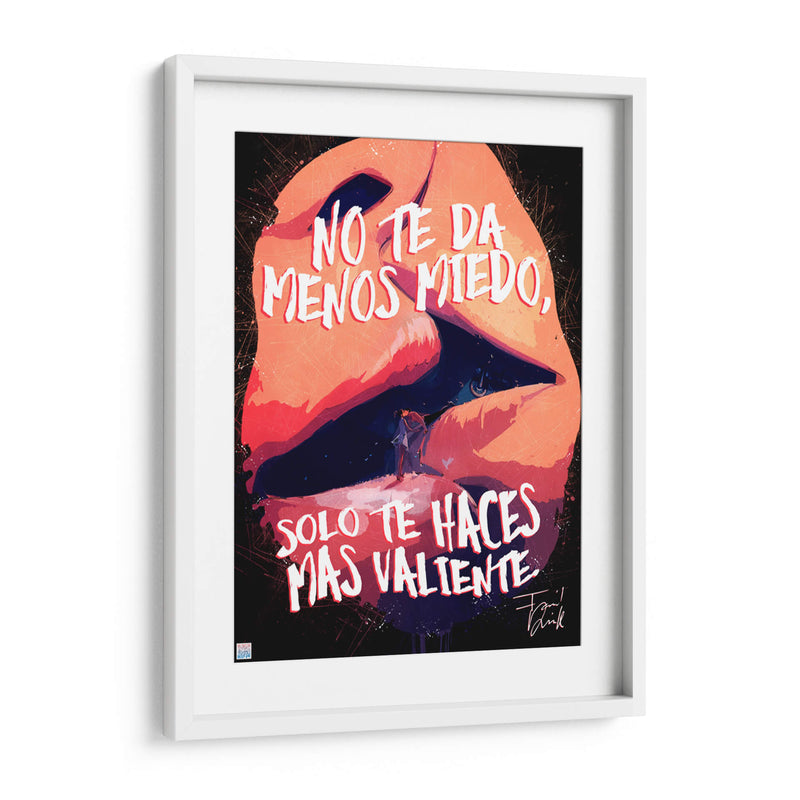 Valentía 75-100 - Farid Dieck | Cuadro decorativo de Canvas Lab