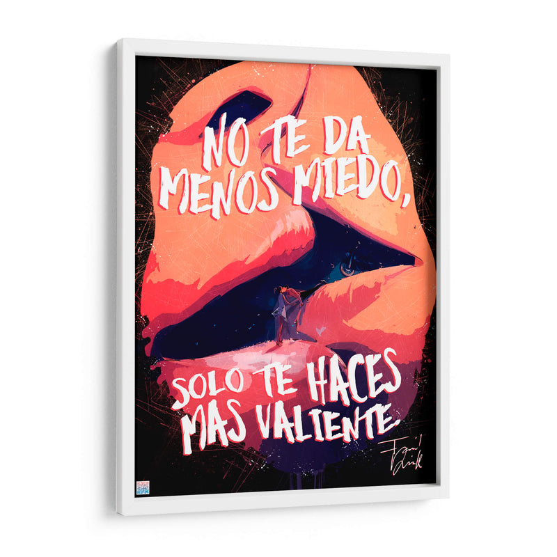 Valentía 75-100 - Farid Dieck | Cuadro decorativo de Canvas Lab