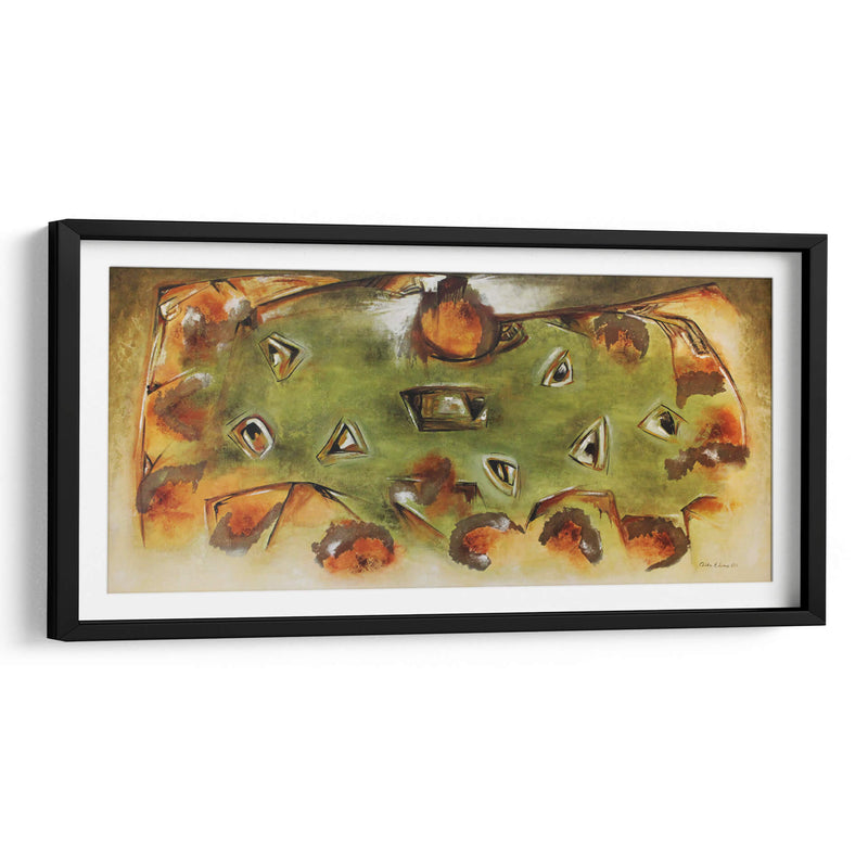 La última cena abstracta - Alba Derbez | Cuadro decorativo de Canvas Lab