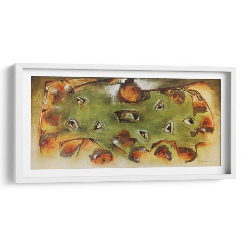 La última cena abstracta - Alba Derbez | Cuadro decorativo de Canvas Lab