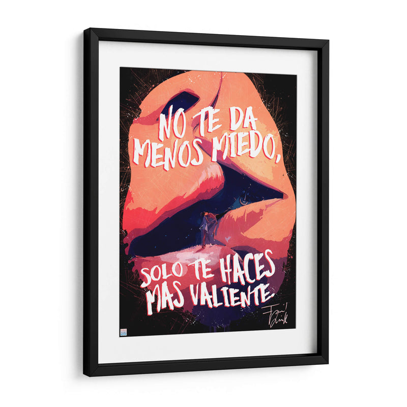 Valentía 90-120 - Farid Dieck | Cuadro decorativo de Canvas Lab