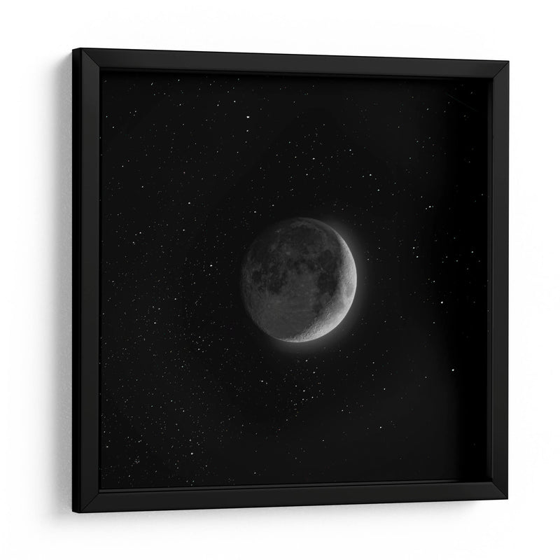 Luna Creciente y Estrellas - Enrique Estrada | Cuadro decorativo de Canvas Lab