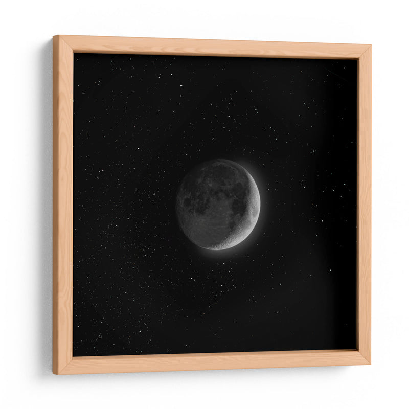 Luna Creciente y Estrellas - Enrique Estrada | Cuadro decorativo de Canvas Lab