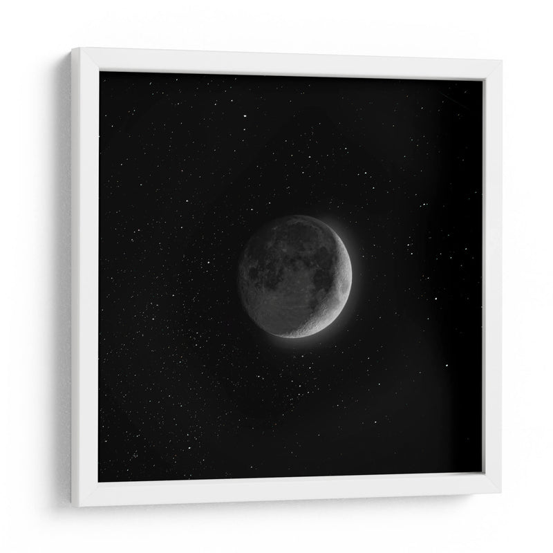 Luna Creciente y Estrellas - Enrique Estrada | Cuadro decorativo de Canvas Lab