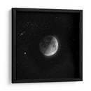 Luna Cuarto Creciente y Estrellas - Enrique Estrada | Cuadro decorativo de Canvas Lab