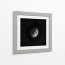 Luna Cuarto Creciente y Estrellas - Enrique Estrada | Cuadro decorativo de Canvas Lab