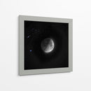 Luna Cuarto Creciente y Estrellas - Enrique Estrada | Cuadro decorativo de Canvas Lab