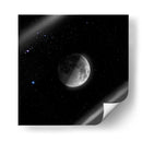 Luna Cuarto Creciente y Estrellas - Enrique Estrada | Cuadro decorativo de Canvas Lab