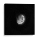 Luna Gibosa Creciente y Estrellas - Enrique Estrada | Cuadro decorativo de Canvas Lab