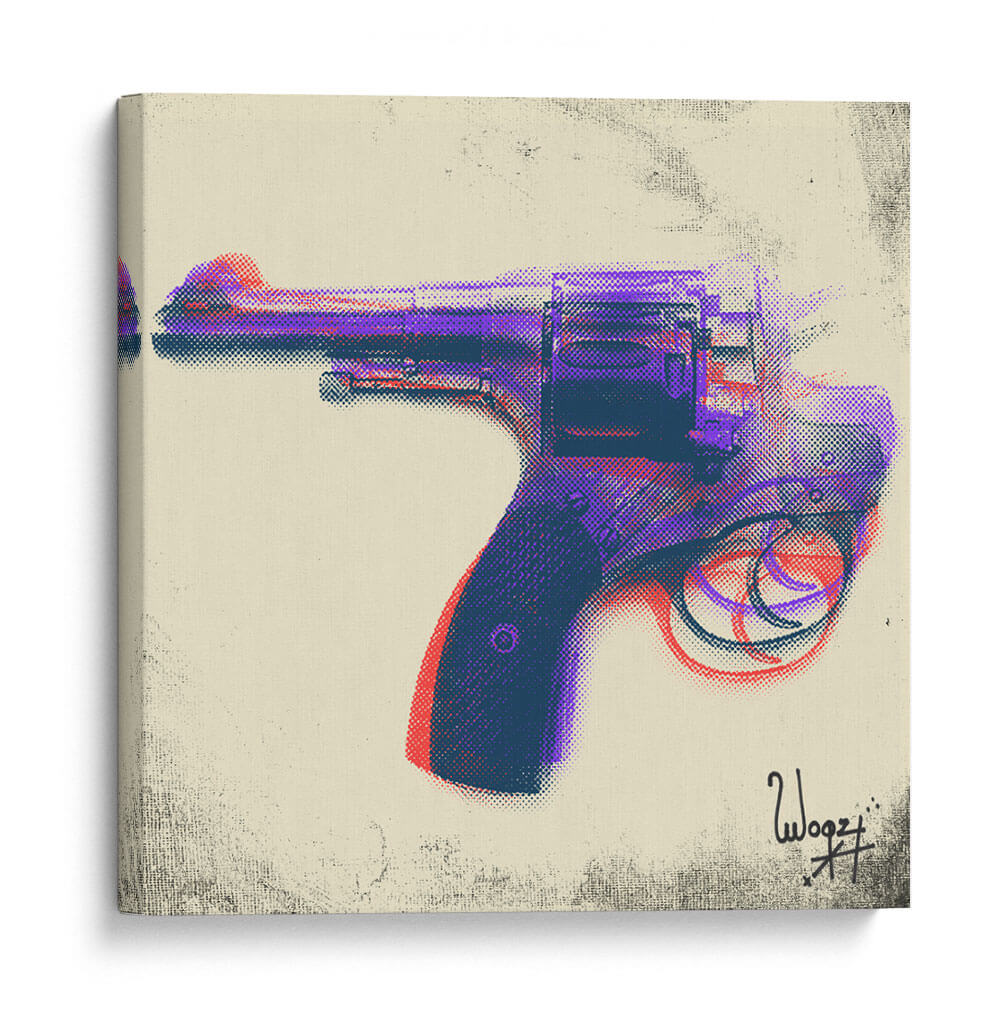 Hit me with your best shot 1 - Rulopzy | Cuadro decorativo de Canvas Lab