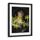 woke up like this - Nayeli Cabrera | Cuadro decorativo de Canvas Lab