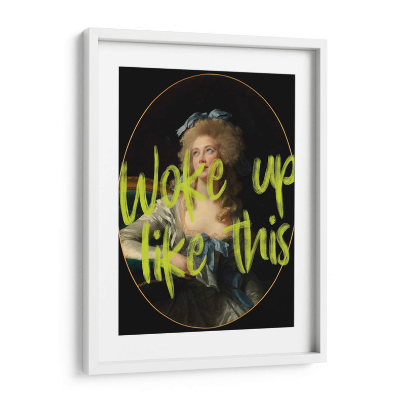 woke up like this - Nayeli Cabrera | Cuadro decorativo de Canvas Lab