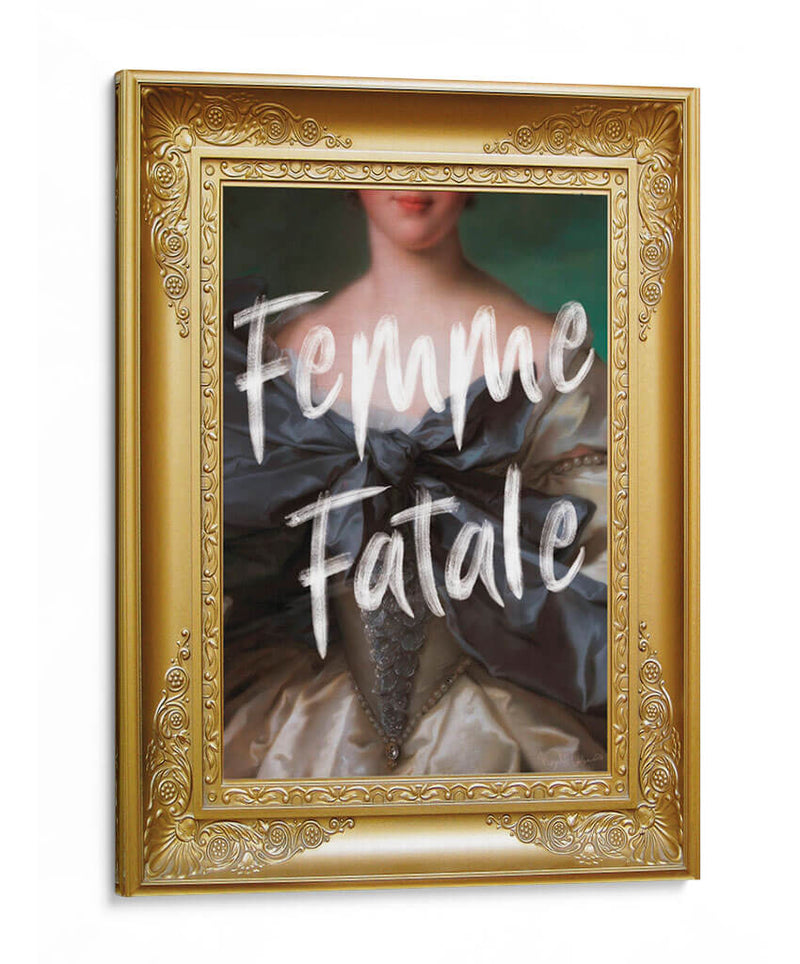 femme fatale - Nayeli Cabrera | Cuadro decorativo de Canvas Lab