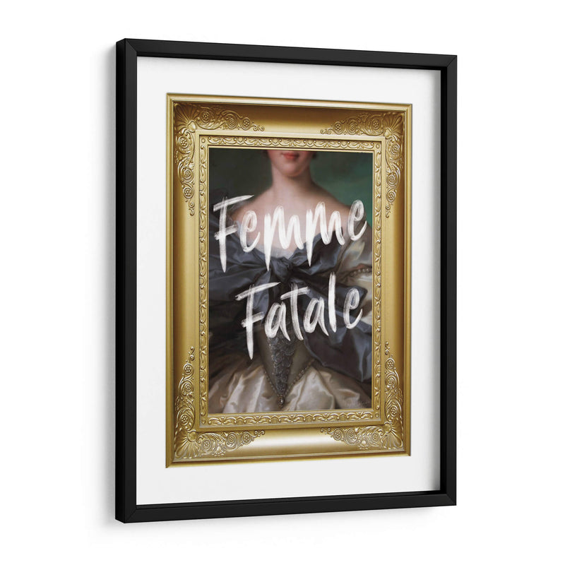femme fatale - Nayeli Cabrera | Cuadro decorativo de Canvas Lab
