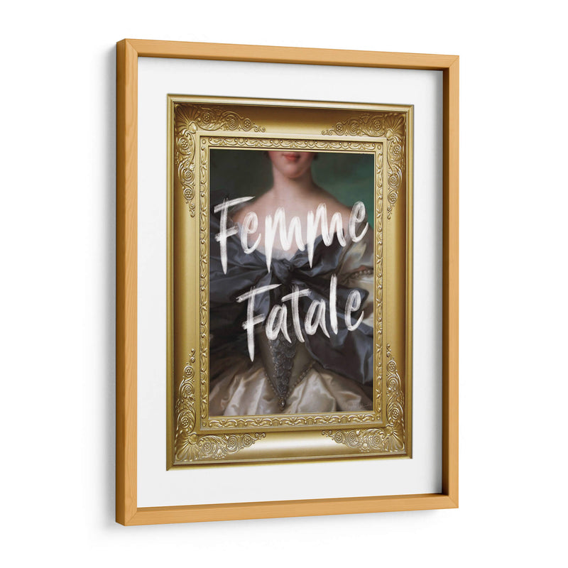 femme fatale - Nayeli Cabrera | Cuadro decorativo de Canvas Lab