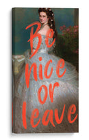 be nice or leave - Nayeli Cabrera | Cuadro decorativo de Canvas Lab