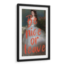 be nice or leave - Nayeli Cabrera | Cuadro decorativo de Canvas Lab