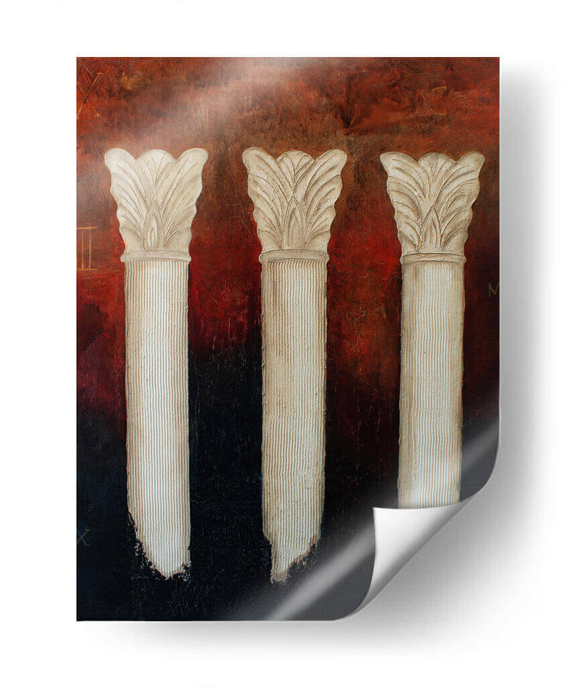 2/2 Pilares Romanos - Alba Derbez | Cuadro decorativo de Canvas Lab