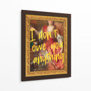 I don't owe you - Nayeli Cabrera | Cuadro decorativo de Canvas Lab